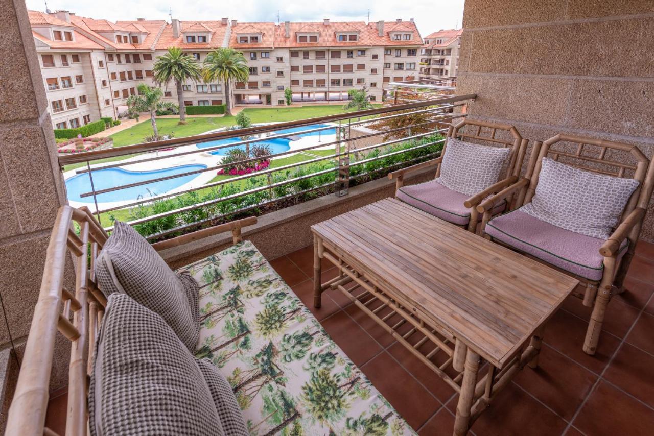 Atico En Isla De La Toja Apartment Bagian luar foto