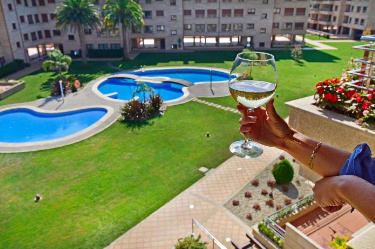 Atico En Isla De La Toja Apartment Bagian luar foto